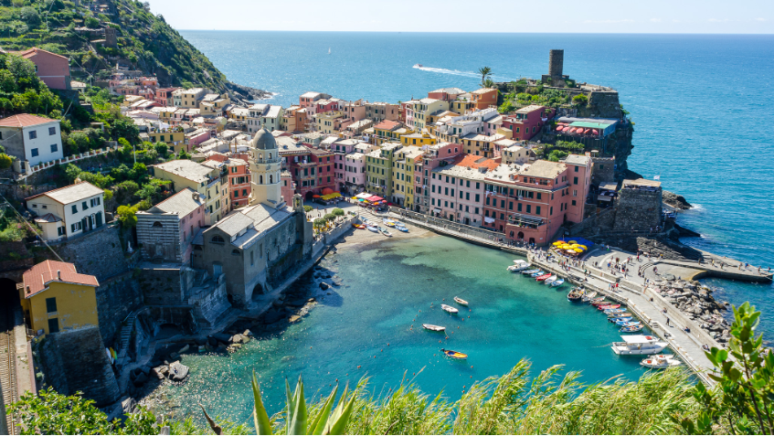 Come arrivare alle Cinque Terre in treno